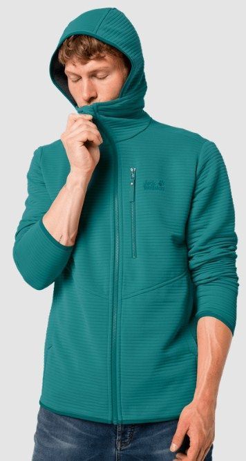 Jack Wolfskin Джемпер дышащий Jack Wolfskin Modesto Hooded Jkt Men