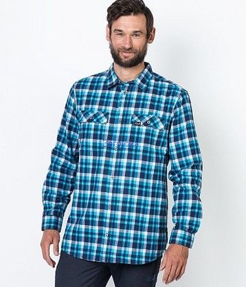 Jack Wolfskin Рубашка повседневная мужская Jack Wolfskin Bow Valley Shirt