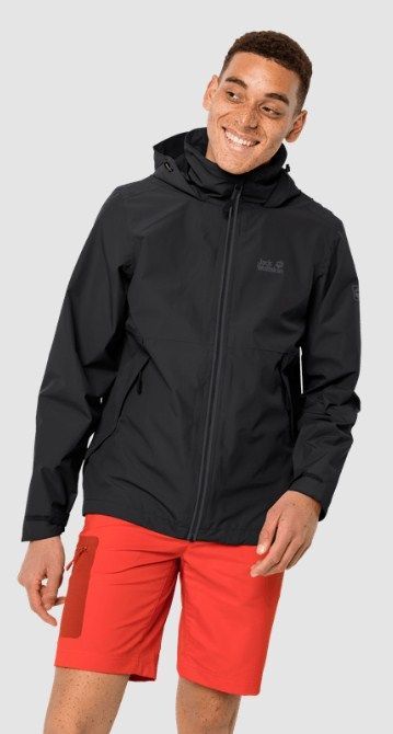 Jack Wolfskin Ветронепроницаемая куртка для мужчин Jack Wolfskin Evandale Jacket M