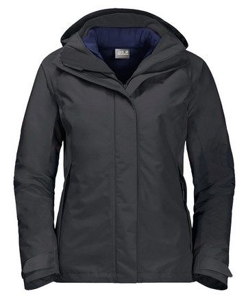 Jack Wolfskin Куртка утепленная для девушек Jack Wolfskin Iceland Voyage 3In1 Women