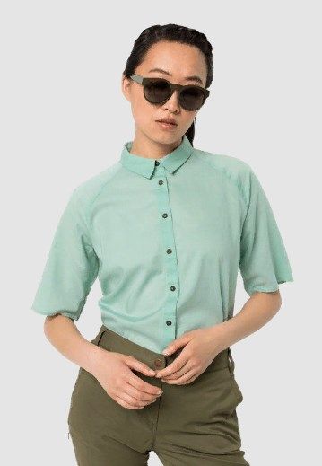 Jack Wolfskin Легкая женская рубашка Jack Wolfskin Nata River Shirt W