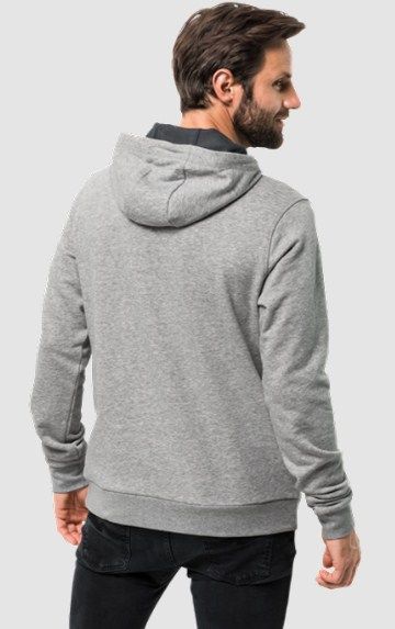 Jack Wolfskin Худи из хлопка Jack Wolfskin Slogan Hoody M