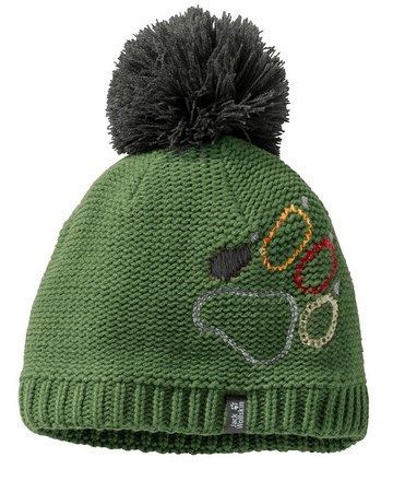 Jack Wolfskin Шапка с флисовой подкладкой Jack Wolfskin Paw Knit Cap Kids