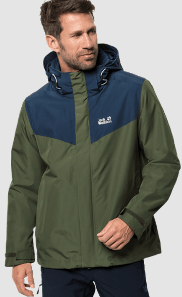 Jack Wolfskin Куртка теплая Jack Wolfskin Arland 3in1 JKT M