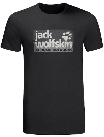 Jack Wolfskin Качественная футболка М Jack Wolfskin Logo T