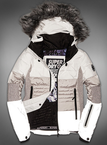 SuperDry Sport & Snow Горнолыжная женская куртка Superdry Snow Cat Ski Down Jacket