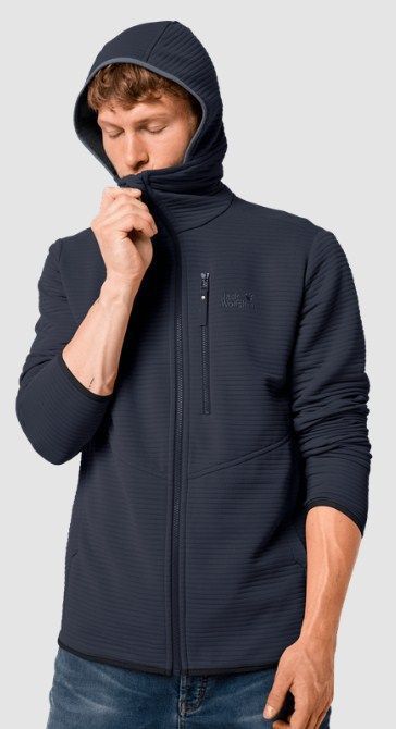 Jack Wolfskin Джемпер дышащий Jack Wolfskin Modesto Hooded Jkt Men