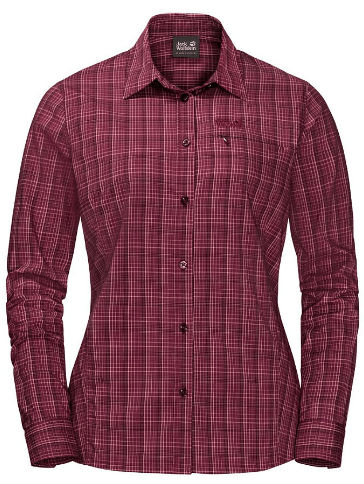 Jack Wolfskin Женская рубашка с длинным рукавом Jack Wolfskin Centaura Flex Shirt W