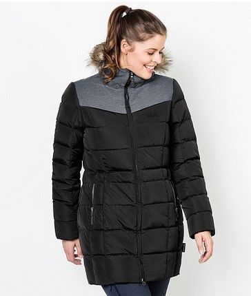 Jack Wolfskin Куртка теплая женская Jack Wolfskin Baffin island coat