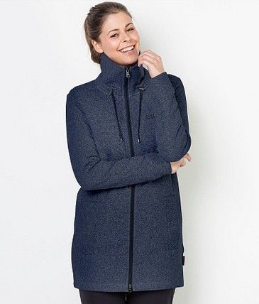 Jack Wolfskin Куртка удлиненная женская Jack Wolfskin FINLEY LONG JACKET WOMEN