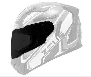 ZEUS Прочный темный визор для шлема Zeus ZS-813A