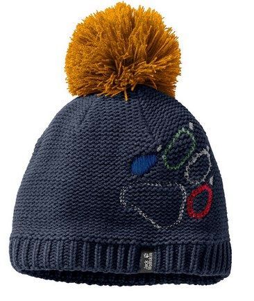 Jack Wolfskin Шапка с флисовой подкладкой Jack Wolfskin Paw Knit Cap Kids