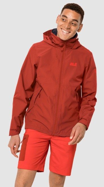 Jack Wolfskin Ветронепроницаемая куртка для мужчин Jack Wolfskin Evandale Jacket M