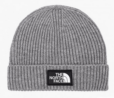 The North Face Шапка с отворотом The North Face Logo Box Cuffed Beanie