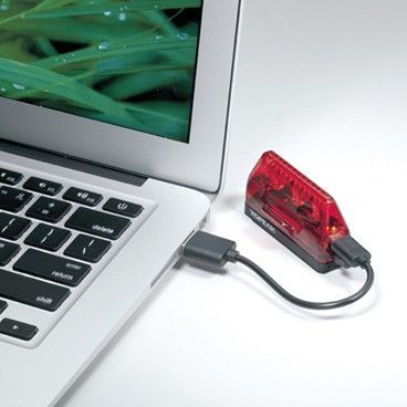 TOPEAK Яркие велофанари Topeak Aero USB 1W Combo, WhiteLite & RedLite kit, w/super bright COD LED