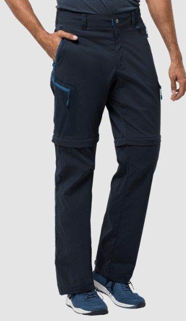 Jack Wolfskin Брюки универсальные мужские Jack Wolfskin ACTIVATE LIGHT ZIP OFF MEN