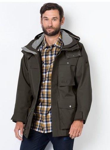 Jack Wolfskin Куртка дышащая мужская Jack Wolfskin DRUMHELLER