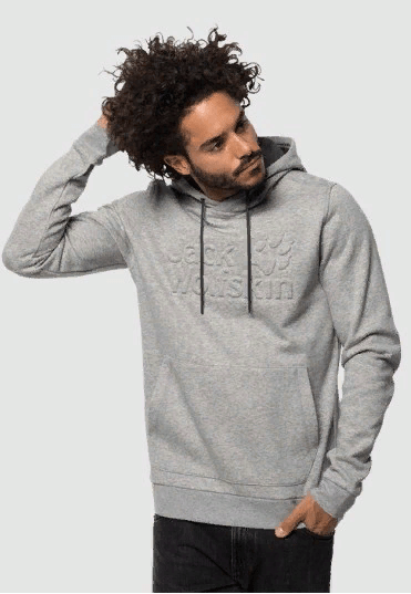 Jack Wolfskin Стильный худи Jack Wolfskin Winter Logo Hoody M