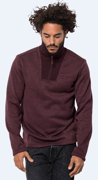 Jack Wolfskin Флисовый пуловер Jack Wolfskin Scandic Pullover Men