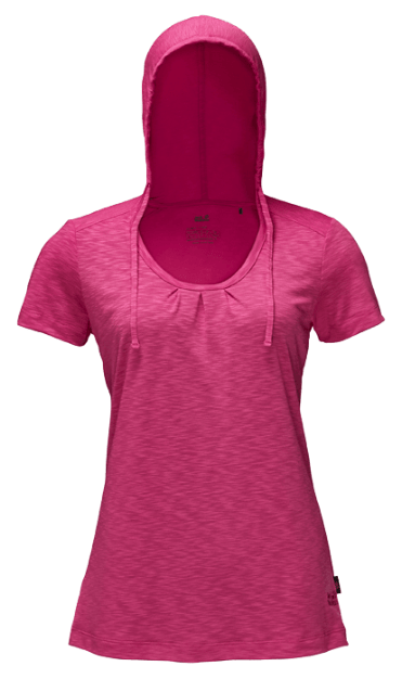 Jack Wolfskin Футболка с капюшоном Jack Wolfskin Travel Hoody T Women