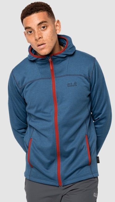 Jack Wolfskin Стильная куртка из флиса Jack Wolfskin Horizon Hooded Jacket M