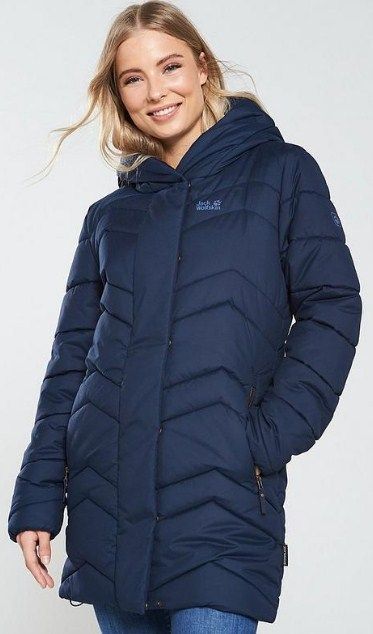 Jack Wolfskin Утепленное пальто для женщин Jack Wolfskin Kyoto Long Coat W