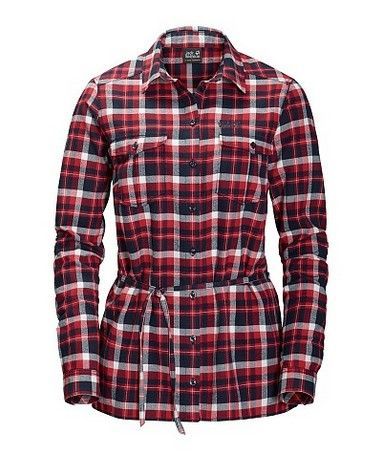 Jack Wolfskin Рубашка повседневная женская Jack Wolfskin CAMPBELL RIVER SHIRT