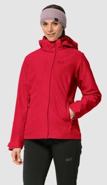 Jack Wolfskin Куртка утепленная для девушек Jack Wolfskin Iceland Voyage 3In1 Women