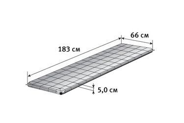 Alexika Коврик самонадувающийся комфортный Alexika Best 183x66x5 см