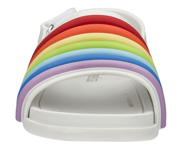 Melissa Пляжные сандалии Melissa Beach Slide Sandal Rainbow Bb