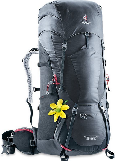 Deuter Рюкзак женский для горного туризма Deuter Aircontact Lite 60+10 SL