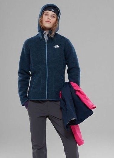 The North Face Куртка стильная с капюшоном The North Face Zermatt Full Zip Hoodie
