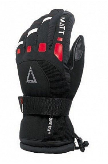 Matt Перчатки влагозащитные детские Matt Mack Jor Goretex Gloves Neg/Rojo