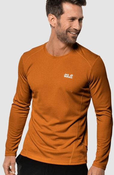 Jack Wolfskin Спортивный лонгслив Jack Wolfskin Sky Range Longsleeve M