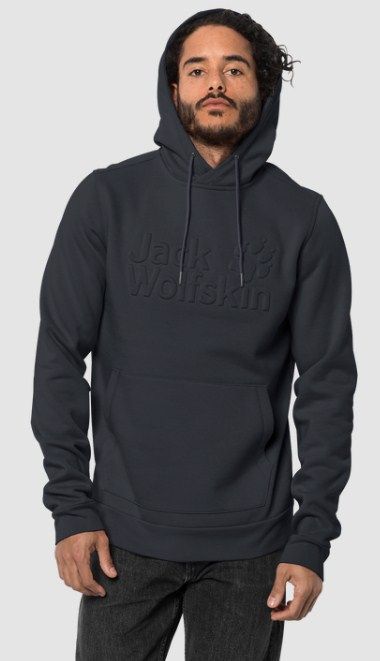 Jack Wolfskin Ультрамодный худи Jack Wolfskin Logo Hoody M