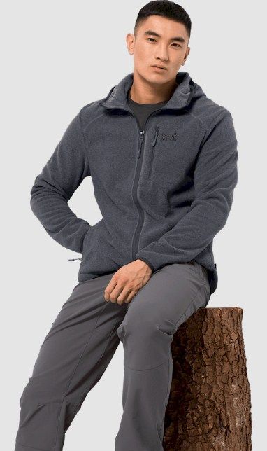 Jack Wolfskin Стильная куртка для мужчин Jack Wolfskin Skywind Hooded Jacket M