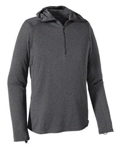 Patagonia Удобная термофутболка Patagonia Capilene TW Zip Neck Hoody