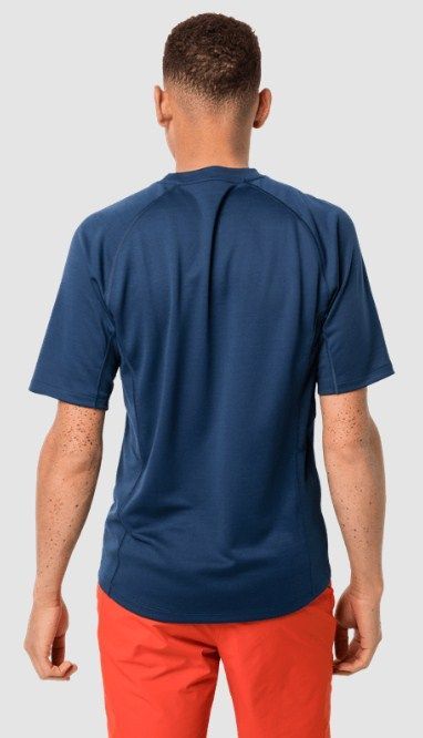 Jack Wolfskin Летняя футболка для мужчин Jack Wolfskin Mountain Tech T M