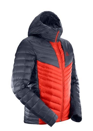 Salomon Куртка пуховик современная с капюшоном Salomon - Haloes Down Hoodie M