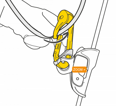 Petzl Карабин с автоматической блокировкой Petzl Rollclip Triact-Lock