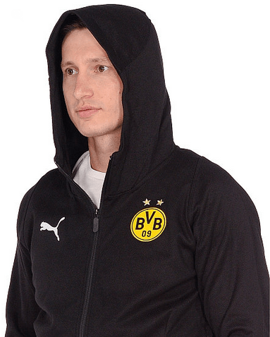 Puma Стильная мужская кофта Puma BVB Casual Hoody