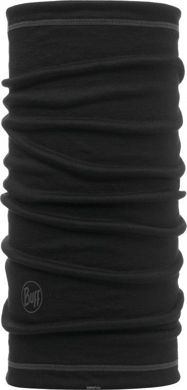 Buff Бандана для прогулок Buff 3/4 Lightweight Merino Wool Solid