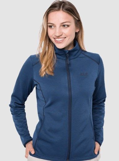 Jack Wolfskin Удобная флисовая куртка Jack Wolfskin Horizon Jacket W