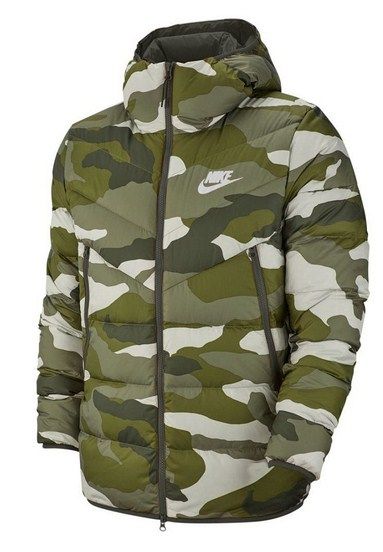 Nike Мужской пуховик Nike M NSW DWN FILL WR JKT HD AOP