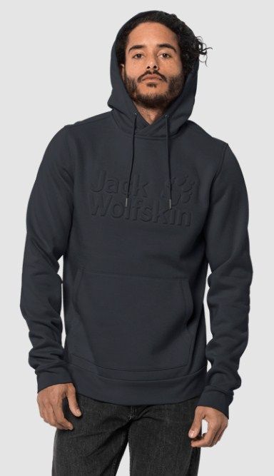 Jack Wolfskin Стильный худи Jack Wolfskin Winter Logo Hoody M