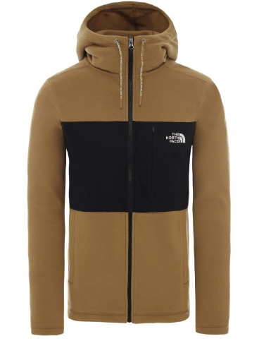 The North Face Флисовая  куртка мужская The North Face Blocked Full Zip Hoodieпрактичная из флиса The North Face Blocked FZ HD