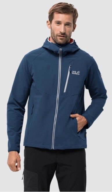 Jack Wolfskin Легкая мужская куртка Jack Wolfskin Kanuka Point Jacket M