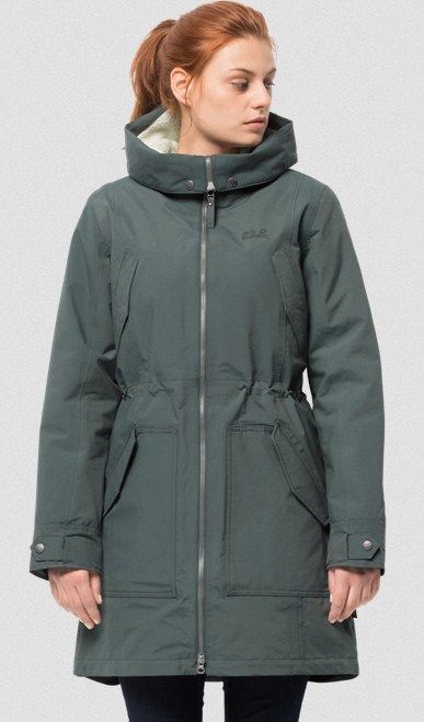 Jack Wolfskin Женская утепленная парка Jack Wolfskin Rocky Point Parka