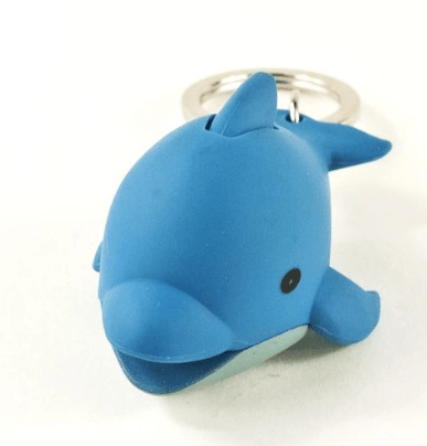 Munkees Подарочный брелок Munkees Фонарик-Дельфин 10 шт.