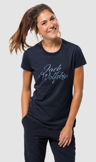 Jack Wolfskin Женская футболка Jack Wolfskin Brand T W